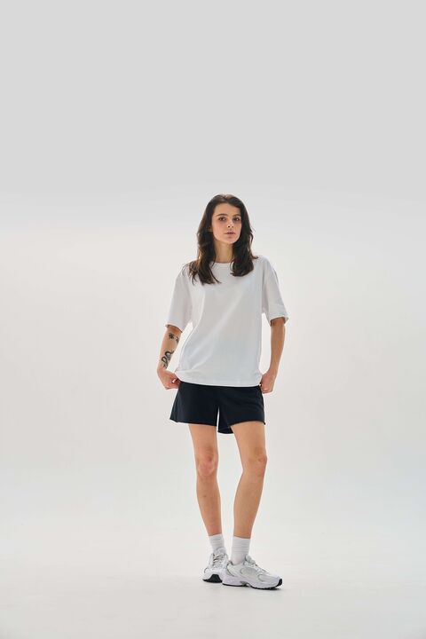 White basic T-shirt