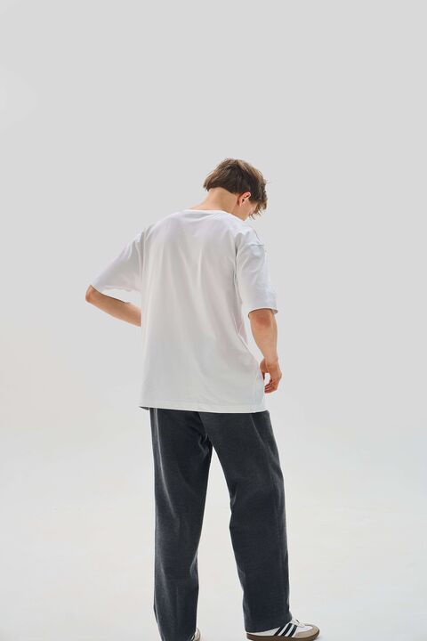 White basic T-shirt