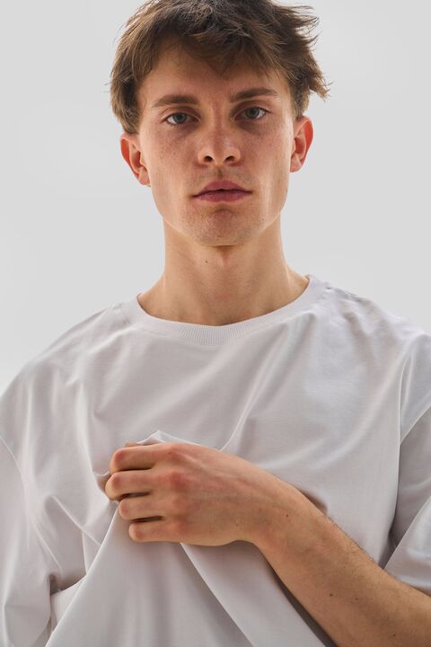 White basic T-shirt