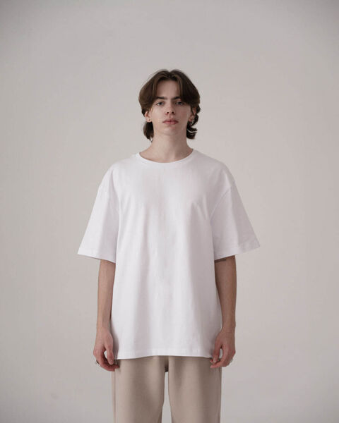White basic T-shirt