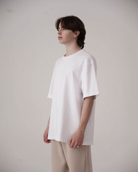 White basic T-shirt