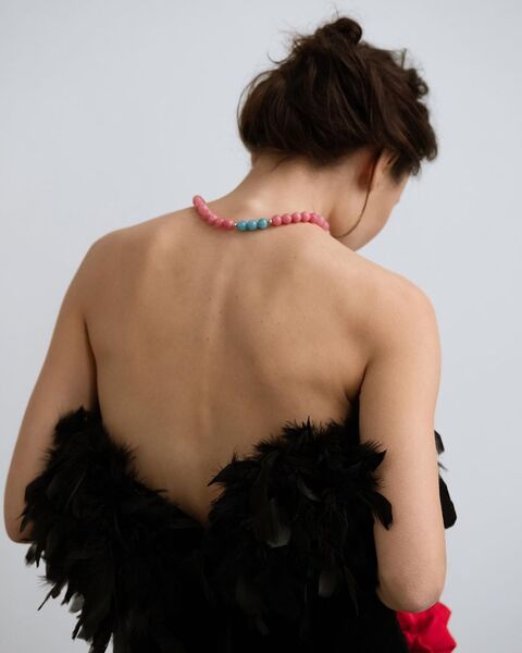 Намисто "Raspberry Candies"