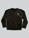 Black sweatshirt with Duck embroidery