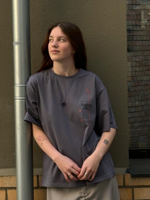 Серая футболка Конституция