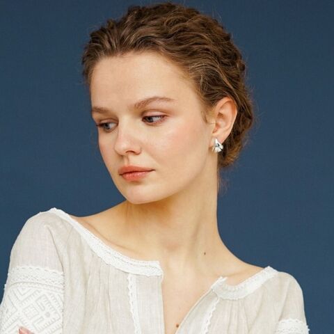 Сережки Листочки