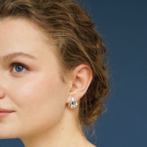 Сережки Листочки