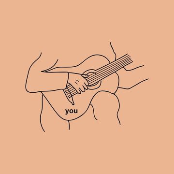 Листівка Звучати разом з тобою (Гітара)