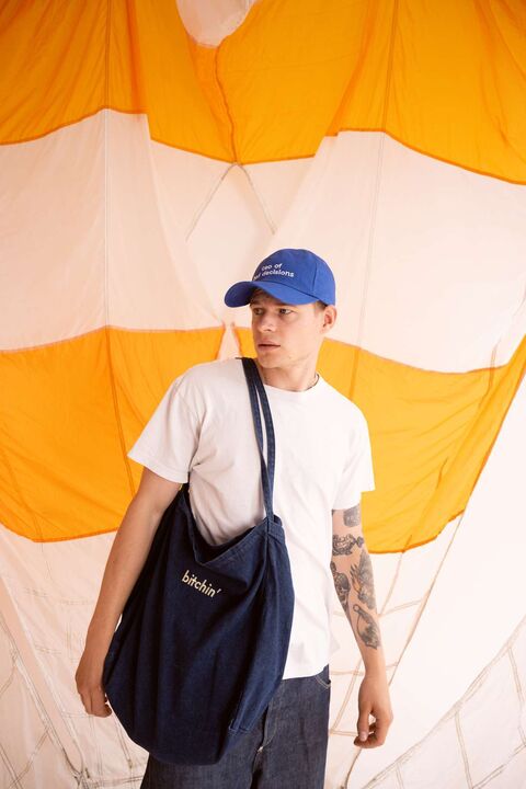 Denim shopper "Bitchin'"