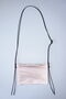 Gray bag Sakoche made of reflective material