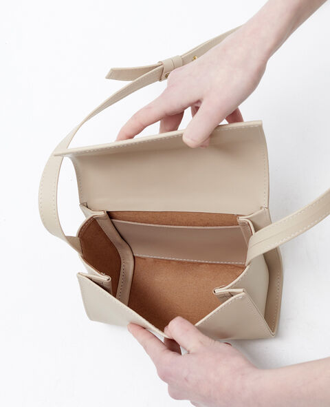 Бежевая сумка BG123