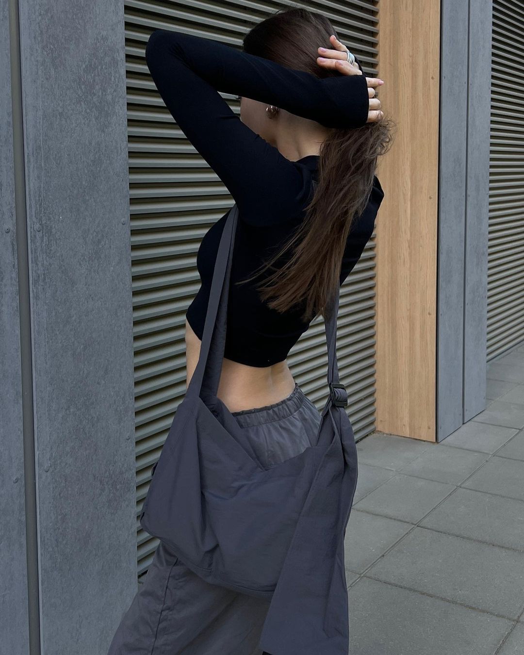 Grey crossbody №48