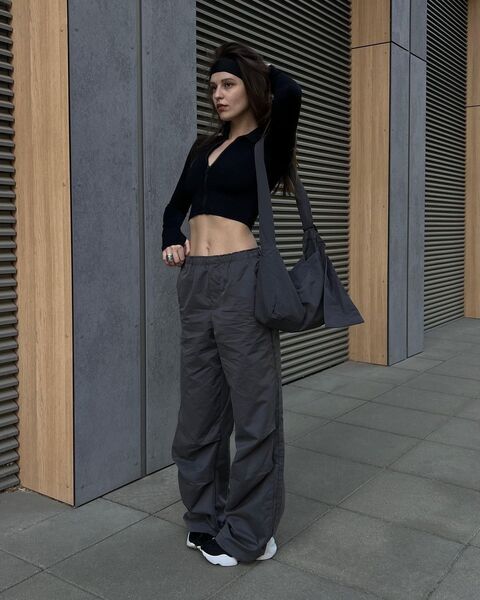 Crossbody №48 сірий