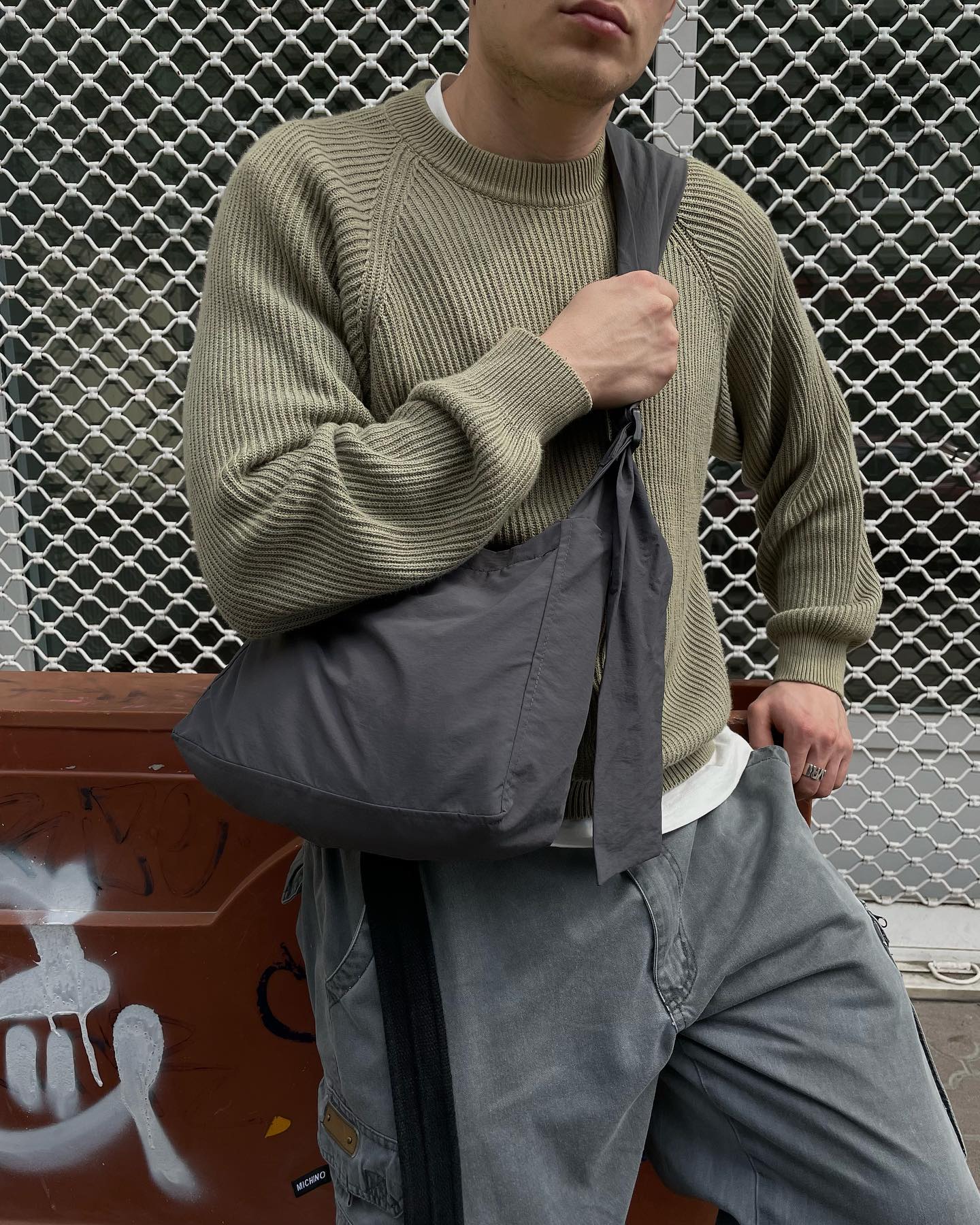 Grey crossbody №48