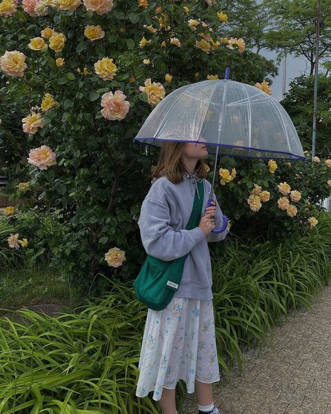 Зеленый шоппер с фиксированной ручкой