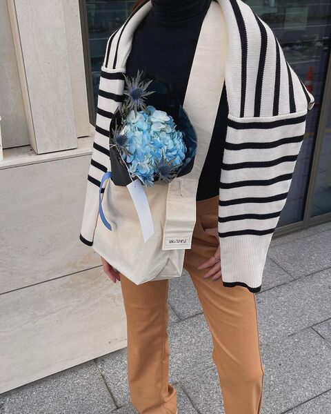 Молочный шоппер с фиксированной ручкой