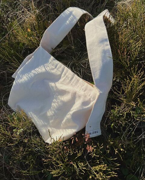 Молочный шоппер с фиксированной ручкой