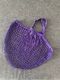 Violet string bag