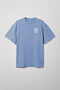 Blue oversized t-shirt ARSC with white logo