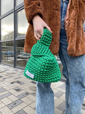 Зелена сумка Loop