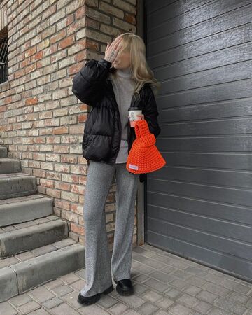 Помаранчева сумка Loop