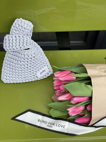 Сіра сумка Loop