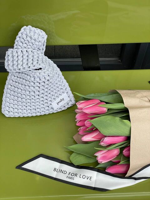 Сіра сумка Loop