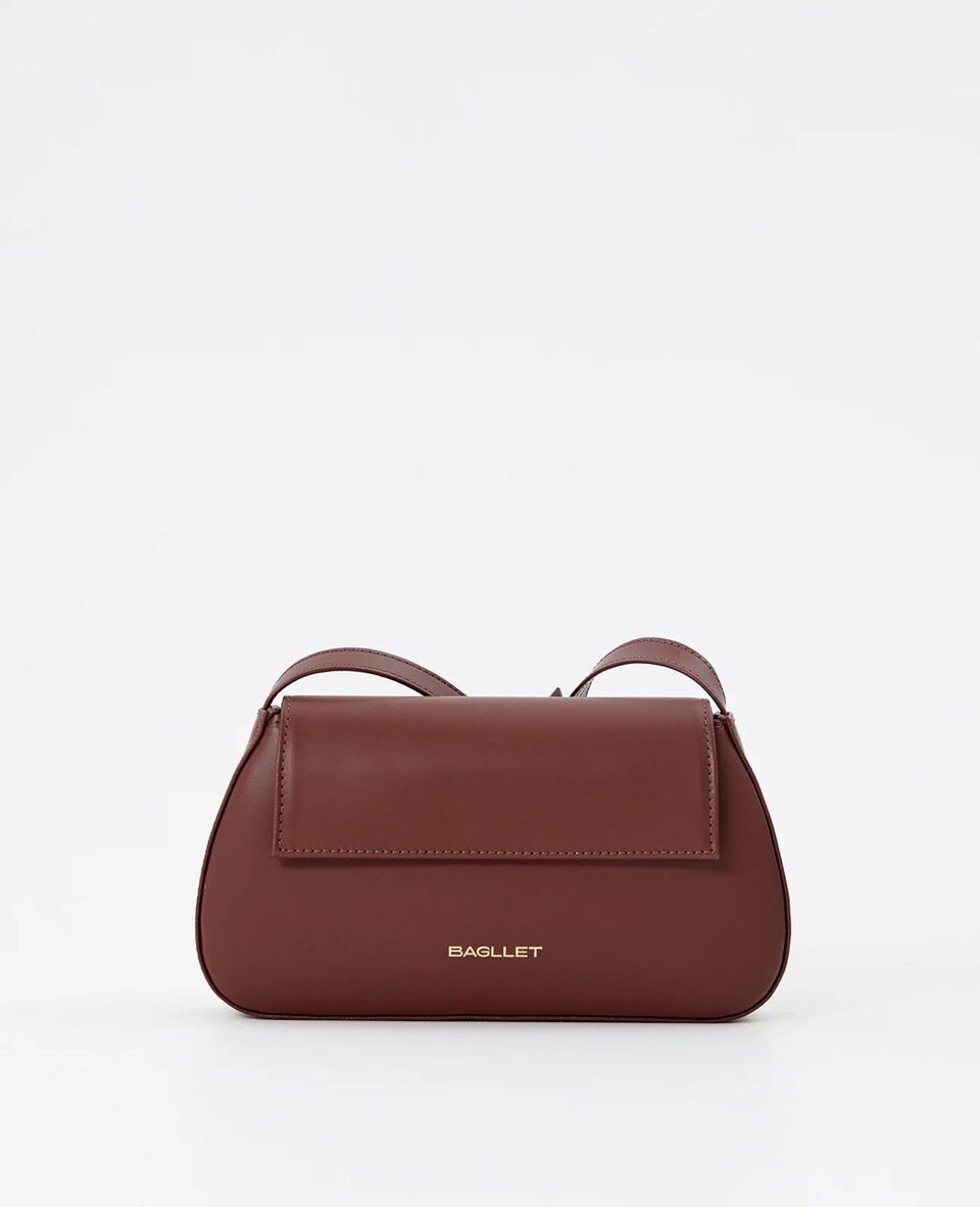 Каштанова сумка BG116 від Bagllet