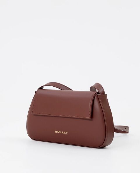 Сумка BG116 Каштановий тоскана