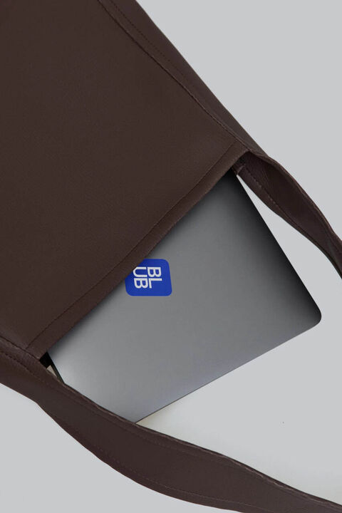 Коричневий шопер Triangle Mini