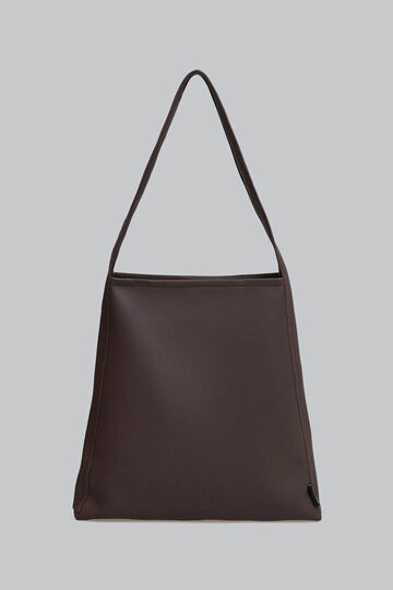 Коричневий шопер Triangle Mini