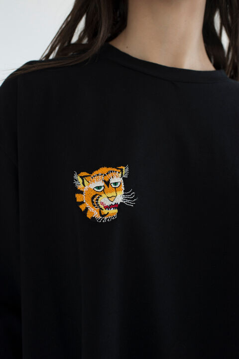 Black T-shirt High Tiger