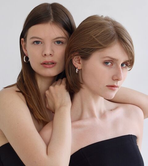 Серьги Кольца M