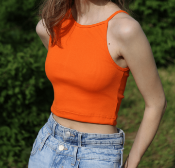 Orange top