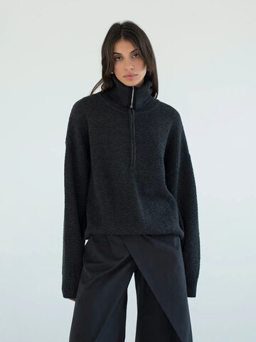 Graphite palazzo pants