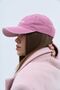 Pink cap made of washed denim Smartass