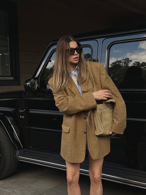 Urban bag Camel mini