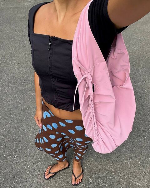 Pink Fold bag