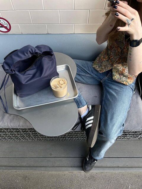 Темно-синя сумка LILA