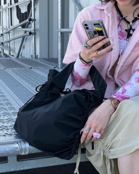 Black Fold bag