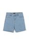 Light blue denim shorts