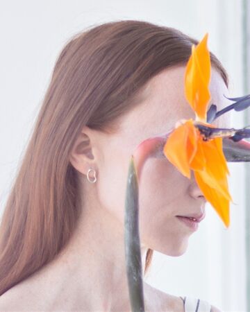 Сережки Квасоля (асиметричні)