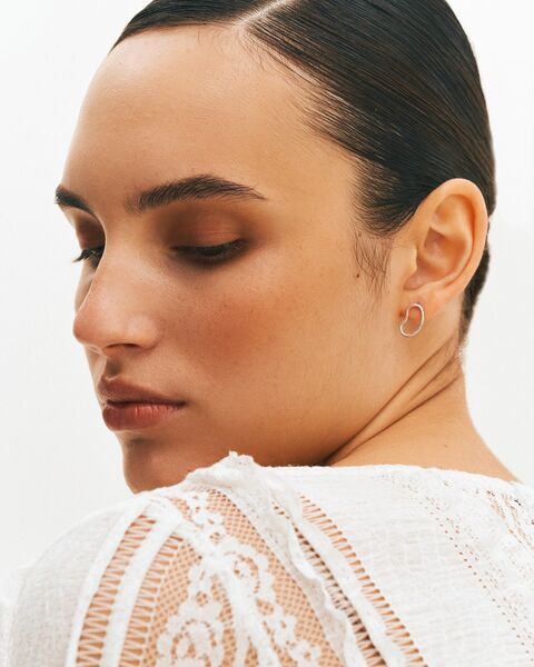 Серьги Фасоль (асимметричные)