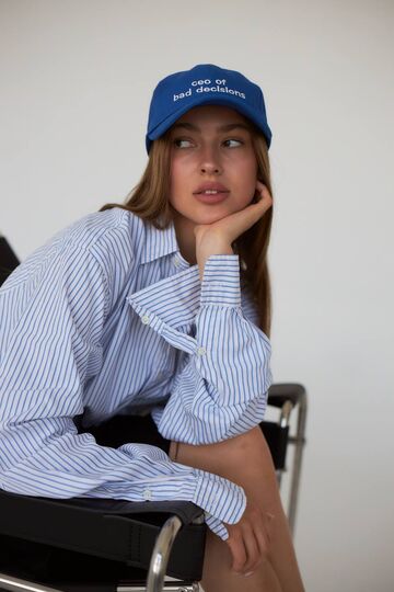 Синя кепка Ceo of bad decisions