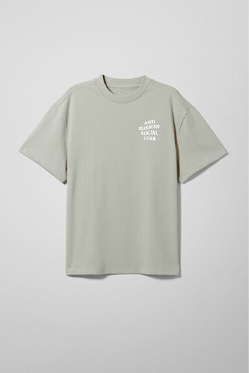 Оливкова оверсайз футболка ARSC з білим лого