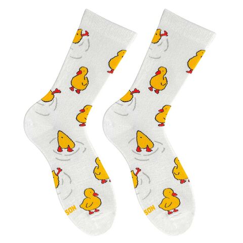 White socks Ducks
