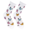 Білі шкарпетки Метелики