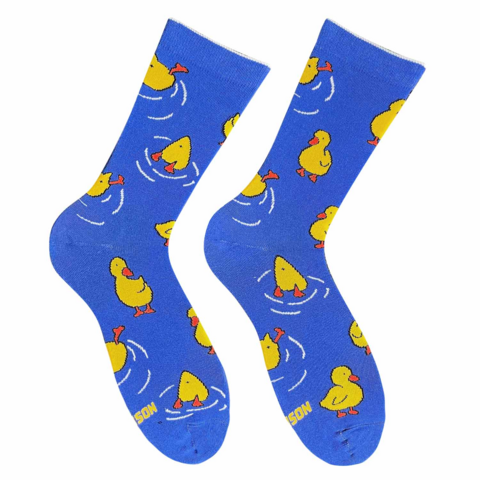 Blue socks Ducks