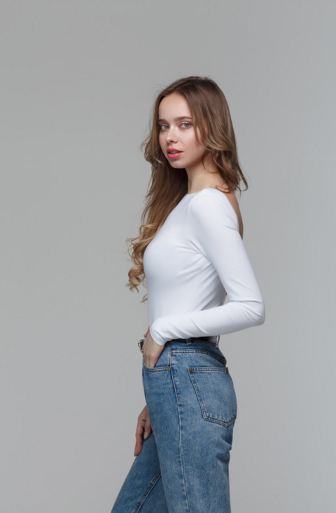 Біле боді Taurus