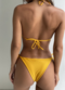 Yellow separate swimsuit Basic