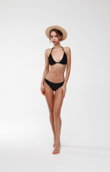 Чорний ліф Tria